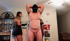 Goddesses MXDominion and MXMae have fun Tickling Slave 1080