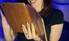 CAROLINA IENA – Italian amateur camgirl real huge dick reaction joi + dildo play