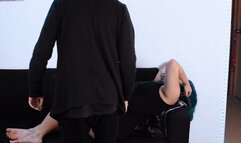 CNC Roleplay Ary Abdul gets fucked by her neighboor Roman Savant