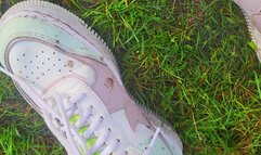 Muddying AF1 Sneakers (mkv)