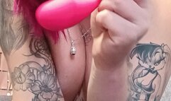 nacked baby sittopop on cristall balloon