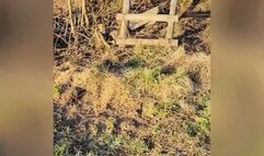 Outdoor Fuck - Public on a Hunterseat !! Fuck Squirt Blowjob Cumshot