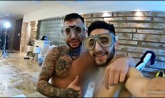 509 - MEN ONLY - Tony Carusso and Julio Filming their first Real Underwater Sex (Part 1)