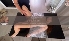 amateur model tied with stretch bondage session with multiple orgasms & squirts