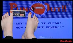 Playing Nin-ten-toes! Nintendo with my feet!