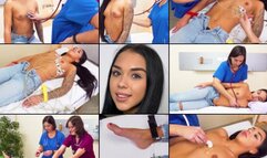 BlackAngel Detailed Medical Exam, BP, Doppler, Stething, Real Audio