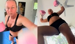 Pov boxing domination with Tru Krave