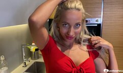 Smoking blonde MILF will get you hard