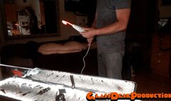 Raven Grey VIOLET WAND - GlassDeskProductions