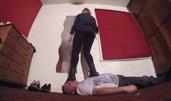 Sophie's Trampling Crushing Boots FLOOR CAM