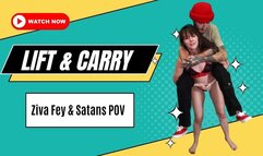 4K Ziva Fey Tries A Lift And Carry With Satans POV