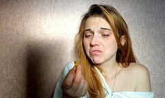 Breaking down into molecules of jelly bears