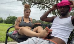 CUM 4 ME IN PUBLIC FOOTSIMP