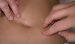 Candee Licious Gets Tickled For The First Time - Candiee's Belly Button - Clip Is 13:06 Minutes