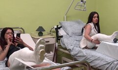 new-Adriana in the hospital room.