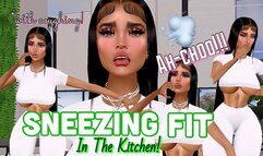 Insane Sneezing Fit in my Kitchen!!!!