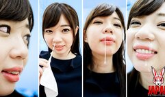 A Nose Fetish and Runny Nose Fetish POV; Experiencing Pleasure with Miyu Saito Through Runny Noses and Getting It Smudged on the Face