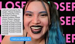 Real Mind Fuck Loser Session - Real Loser Text and Audio Session with Countess Wednesday ft. Hardcore Humiliation Mind Fuckery, Degradation, Rejection, Denial, and Findom Wallet Draining - MP4 1080p