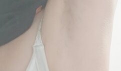 Hairy armpits and pussy