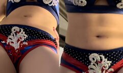 Giantess makes you kiss her Abs