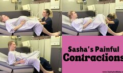 Pregnant MILF Has Painful Contractions With Doctor In Latex Gloves