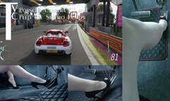 Porsche Carrera GT and Peep Toe Stiletto Pumps (mp4 1080p)