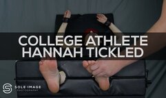 College Athlete Hannah Tickled (4K)