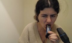 Chocolate waffle with no cradle