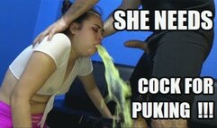 DEEP THROAT FUCKING PUKE 231210D2 VIOLET DEEPTHROAT SHE NEEDS A COCK RIGHT NOW! HUGE GIANT PUKE WATERFALLS + FREE SURPRISE SHOW SD MP4