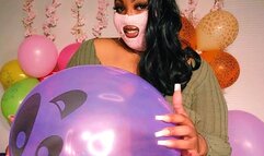 BBW Balloon Wall Long Fingernail Pop