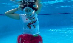 Holiday underwater tutu show