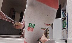 My fun smelly watermelon sock! MP4