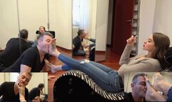 NINA MOROVIC - Worship your Goddess - Foot worship, toe sucking