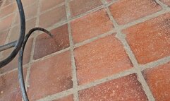 Katherine REAL itchy feet and legs session on sexy heels