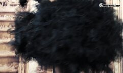 412 Lena Love blue and black carneval Venice costume cosplay shoot