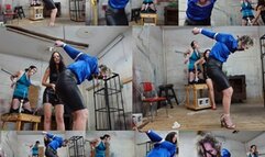 Submissive T-girl bondage sluts submit to their Mistress (MP4 SD 3500kbps)