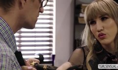 Shemale Lena Kellyrides a dudes dick in many angles