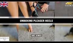 Unboxing pleaser heels 4K (English)