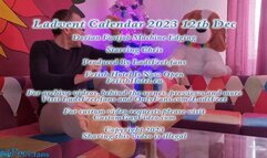 Ladvent Calendar 23 - 12th Dec - Footjob Edging From Dorian's Silicone Foot