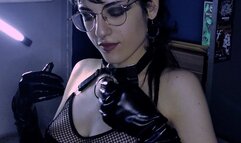 Using you as my ashtray in my leather lingerie | Astrid