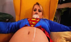 Superwoman's belly ferments and explodes SD