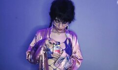 Wife in catsuit smoking Marlboro 100's | Astrid