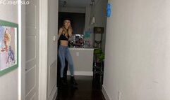 Cowgirl Pees Self After Honky Tonk