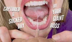 Captured And Sucked Dry By Your Boss - Giantess Brianna Kelly