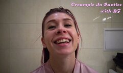 Creampie In Panties With Boyfriend