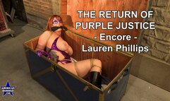 The Return of Purple Justice - Encore - Lauren Phillips