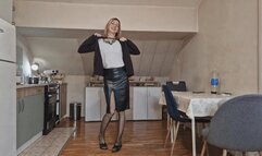 A sexy outfit becomes even sexier