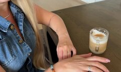 Long nails tapping fetish ASMR