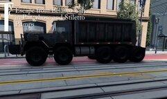 Escape from Belasco City in Pantyhose and Stiletto Pumps (mp4 1080p)