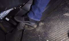 Driving, Revving, and Pedal Play in Nike Trainers